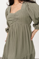 Vaeda Midi Dress | Olive - Baltic Born